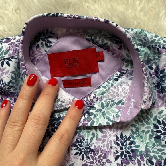 Floral Button-Up Shirt - Picture 5 of 5